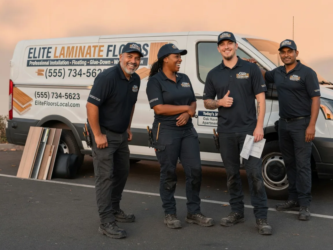 Laminate flooring installation company in Gile, WI